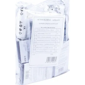 Lékárnička Náplň do autolékárničky velikost II.– přeprava nad 80 osob náplň autolekárničky velikost II