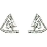 Stříbrné náušnice plachetnice