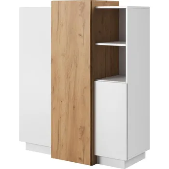 Komoda 3D | komoda 3D | bílá/dub kraft zlatý