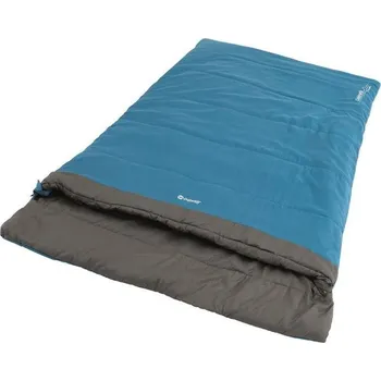 Outwell Celebration Lux Double levý modrý 185 cm Spacák Outwell Celebration Lux Double levý modrý 185 cm