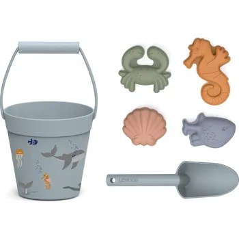 Hračka na písek Liewood Plážový set Dante Sea Creature Blue