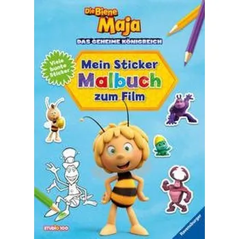 První čtění Die Biene Maja: Mein buntes Sticker-Malbuch