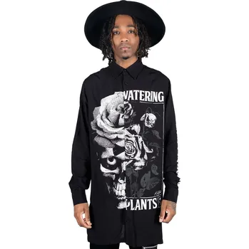 Pánská košile košile s dlouhým rukávem unisex KILLSTAR - Dead Rose - S