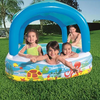 Dětský bazének Bestway 52192 140 x 140 x 114 cm modrý 