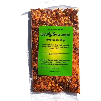 Koření Směs velmi ostrého koření, hmotnost 50 g