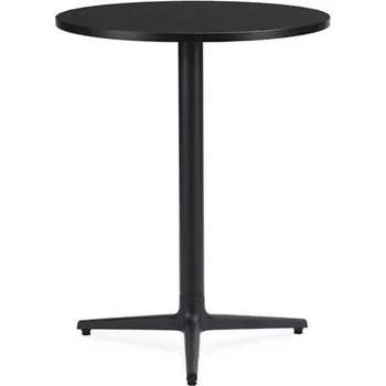 Barový stolek Normann Copenhagen Stolek Allez Table 3L, Ø60 cm, Black Oak