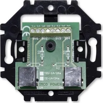 vypínač ABB telefonní zásuvka 2xRJ12 5013U-A00105 dvojnásobná