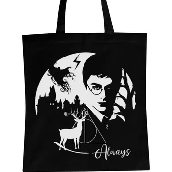 Nákupní taška BIO plátěná taška s potiskem Harry Potter - always