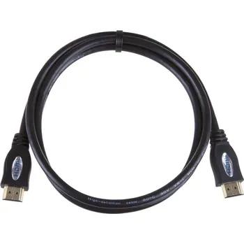 Video kabel Emos SL0101 HDMI 2.0 high speed kabel ethe. A vidlice-A vidlice 1,5m ECO pozlacené konektory