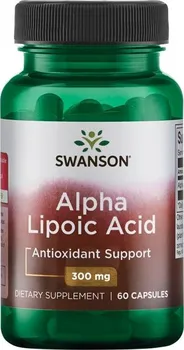 Přírodní produkt Swanson Kyselina Alfa lipoová 300 mg