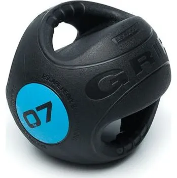 Medicinbal Escape Fitness Medicinbál s úchyty 7 kg ESCAPE (modrý)