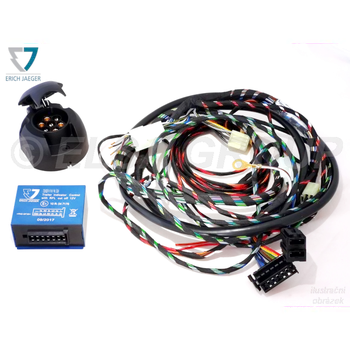 Tažné zařízení Typová elektropřípojka Kia Ceed HB 5dv. 2018/07- (CD), 7pin, Erich Jaeger