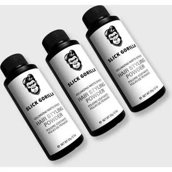 Stylingový přípravek Slick Gorilla stylingový pudr na vlasy 3x20 g