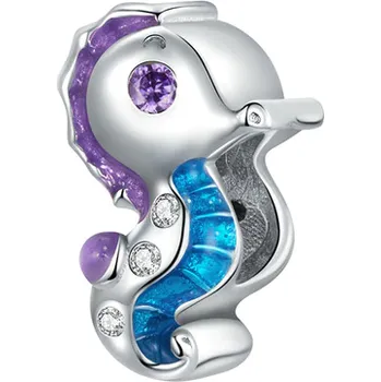 Přívěsek Bamoer stříbrný přívěsek Mořský koník