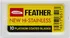 Holítko Feather New Hi-Stainless žiletky 10 ks