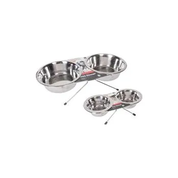 Miska pro psa Karlie Nerezové misky set 9cm 210ml