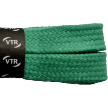 Tkaničky do bot VTR Tkaničky bavlněné ploché sv.zelené 60 cm