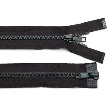 Zip Zip kostěný No 5 dělitelný 2 jezdce 120 cm bundový, barva Černá