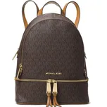 Michael Kors Rhea Medium Logo hnědý