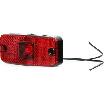 Přídavný světlomet poziční světlo LED červené, WAS