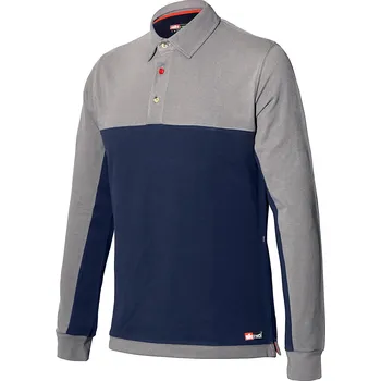 Pánské tričko Industrial Starter Tričko Stretch s dlouhým rukávem Barva: Modrá, Velikost: 2XL 8776-040-XXL