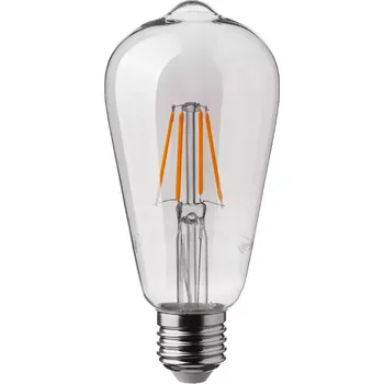 Žárovka V-TAC Retro LED žárovka, 4 W, 350 lm, E27 - stmívatelná