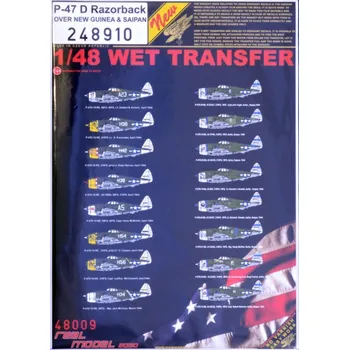 Plastikový model HGW 1/48 Decals P-47D Razorback over New Guinea&Saipan