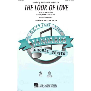 THE LOOK OF LOVE / SSA* + piano/chords