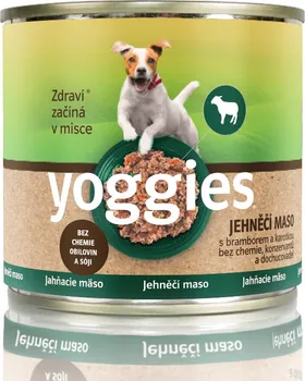 Krmivo pro psa Yoggies Jehněčí konzerva s bramborem a karotkou 200 g