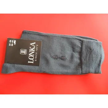 Pánské ponožky DREFISAN-pánské ponožky LONKA tmavě šedé 41-42(27-28)