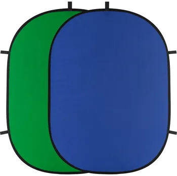 Fotopozadí Phototools Rychlorozkládací fotografické pozadí 150x200cm - modré, zelené klíčovací