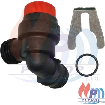Příslušenství ke kotli Pojistný ventil 3 bar plastový PROTHERM / HERMANN - 0020078632