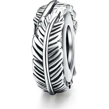 Přívěsek Bamoer stříbrný přívěsek Pírko