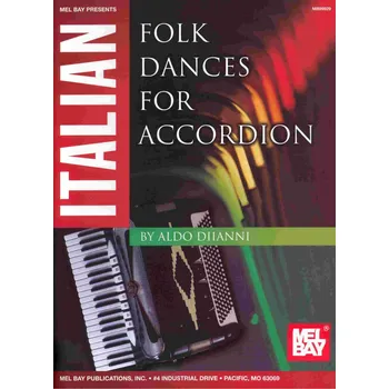 ITALIAN FOLK DANCES for Accordion / akordeon