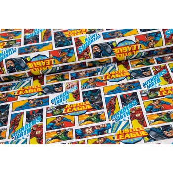 Bavlněné plátno - popelín - Comics