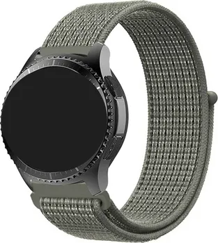 Řemínek na hodinky ESES Nylonový náhradní řemínek pro chytré hodinky 22 mm šedý