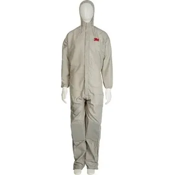 Pracovní kombinéza 50425, 3M znovu použitelná lakýrnická kombinéza Paintshop Coverall, šedá, pratelná Velikost: M