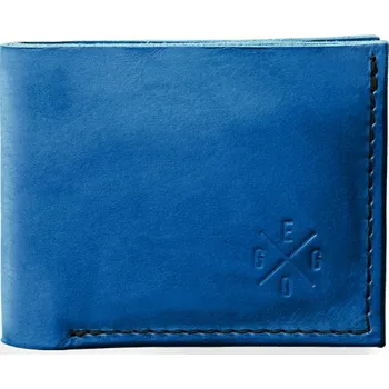 Peněženka Eggo Rivers kožená peněženka Modrá