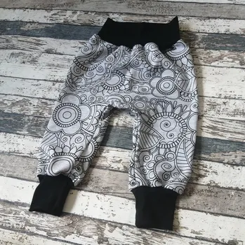 Yháček Rostoucí tepláčky Yháček, mehndi na šedém melíru, poslední kusy Velikost: 98