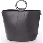 Nadčasová dámská kabelka s organizérem šedá - Delami Karsyn šedá