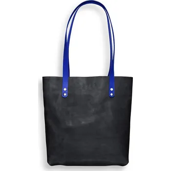 Kabelka Eggo Murray dámská kožená kabelka - tote bag Šedá