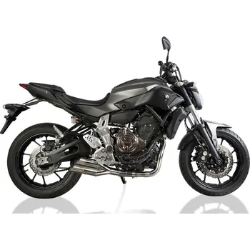 Výfuk pro motocykl Laděný výfuk SPEEDPRO COBRA Full Systém Svody + koncovka Hypershots XL underengine Yamaha MT-07 + Tracer 2013-2016, skladem