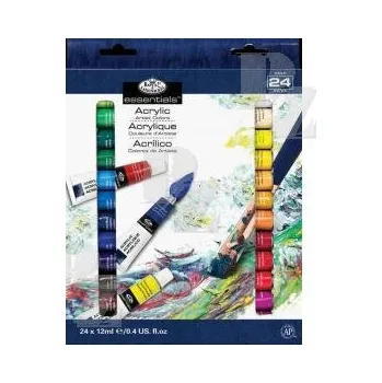 Speciální výtvarná barva Akrylové barvy Royal 12ml x 24ks