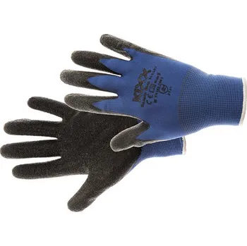 Pracovní rukavice BEASTY BLUE rukavice nylon/lat modrá 8