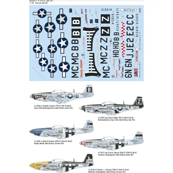 Plastikový model Eduard 1/32 P-51D-5 "8th AF" (TAMIYA/REVELL)