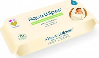 Dětský vlhčený ubrousek Aqua Wipes EKO Dětské vlhčené ubrousky s 99,6 % vody 4x 64 ks