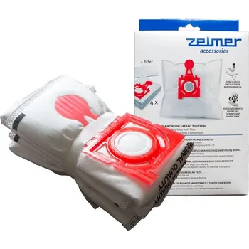 Sáček do vysavače Worwo ZELMER Originální sáčky Saf-Bag 49.4200 ZVCA300B 4 ks + 1 sací filtry