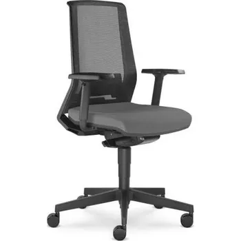 Židle kancelářská Look 270-AT, šedá