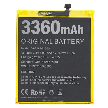 Recenze Originální Doogee BAT18763360 Baterie pro mobilní telefon Recenze Originální Doogee BAT18763360