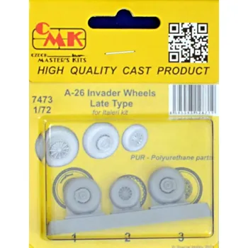 Plastikový model 1/72 A-26 Invader Wheels Late Type (ITAL)